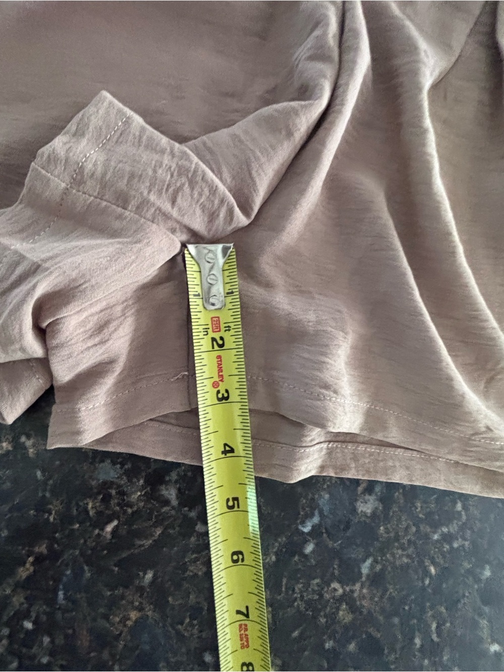 Beige 2 Piece Sleeveless Top & Shorts Set Size L Minimalist Resort - Picture 8 of 14